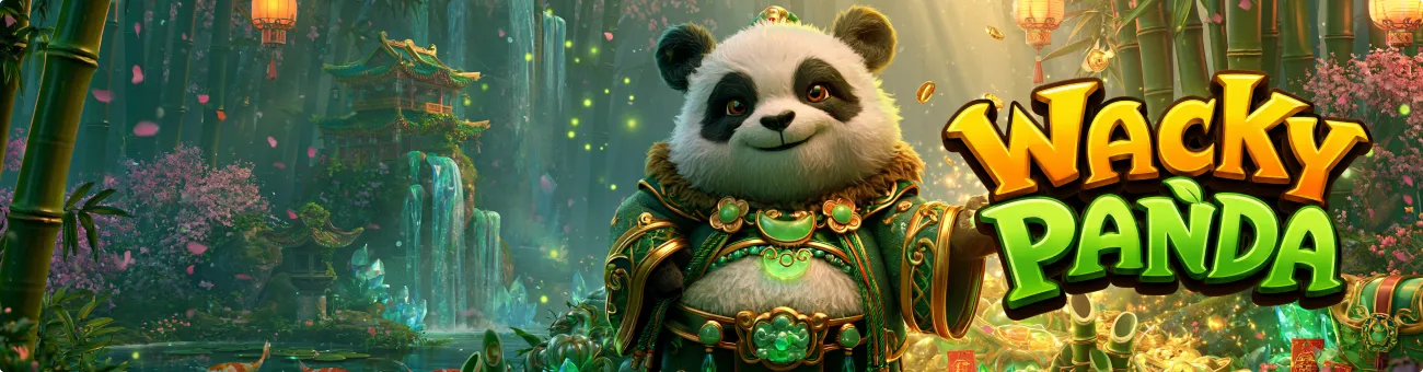 Wacky panda slot Banner 5